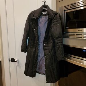 Calvin Klein Black Quilted Winter Coat